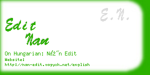 edit nan business card